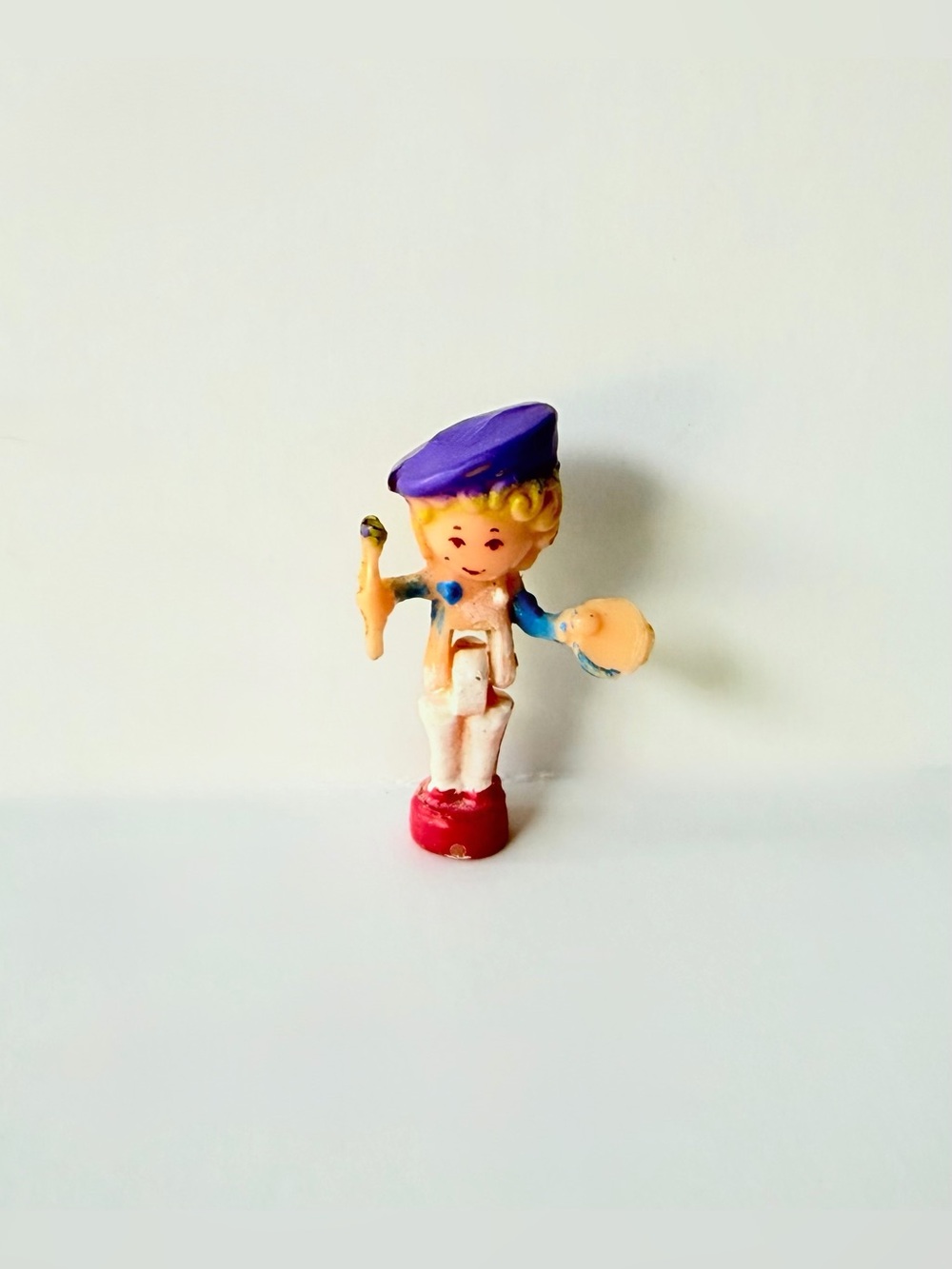 Small painter doll